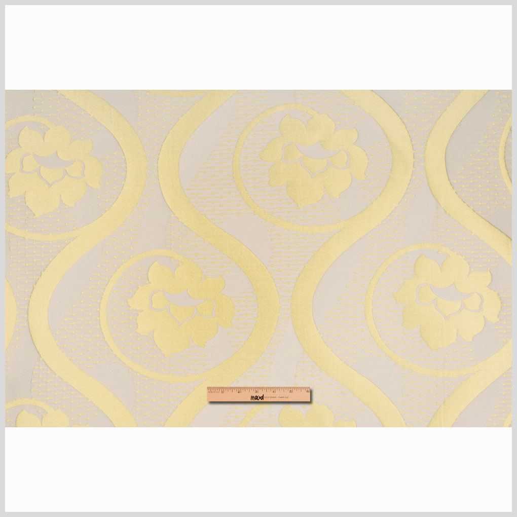 Beige Floral Poly Full