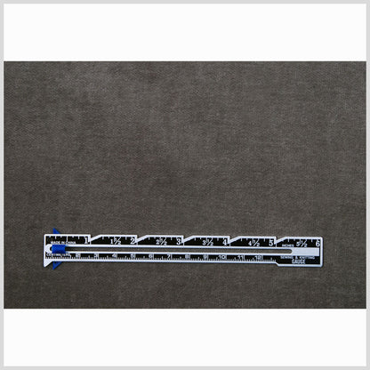 Smoke Solid Cotton Velvet Full