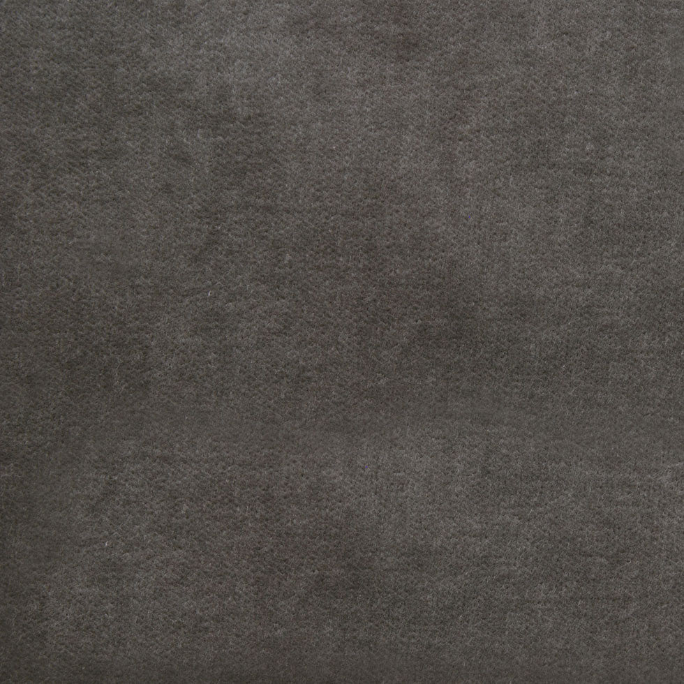 Smoke Solid Cotton Velvet