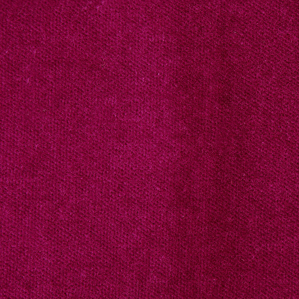Plum Solid Cotton Velvet