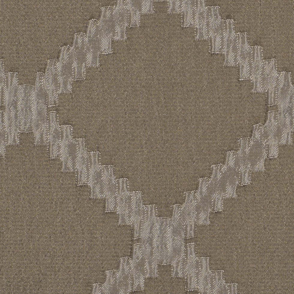 Taupe Diamonds Brocade - Detail