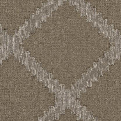 Taupe Diamonds Brocade - Detail