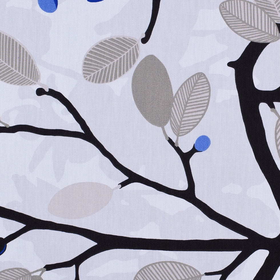 Beige Floral Cotton - Detail