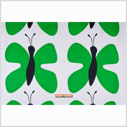 Green Print Graphic Cotton Full