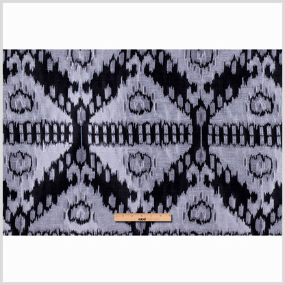 Black Ikat Poly - Full