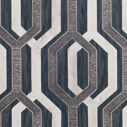 Dark Brown Geometric Poly