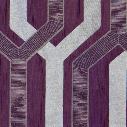 Plum Geometric Poly Detail