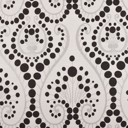 Black Swirls Cotton Blend