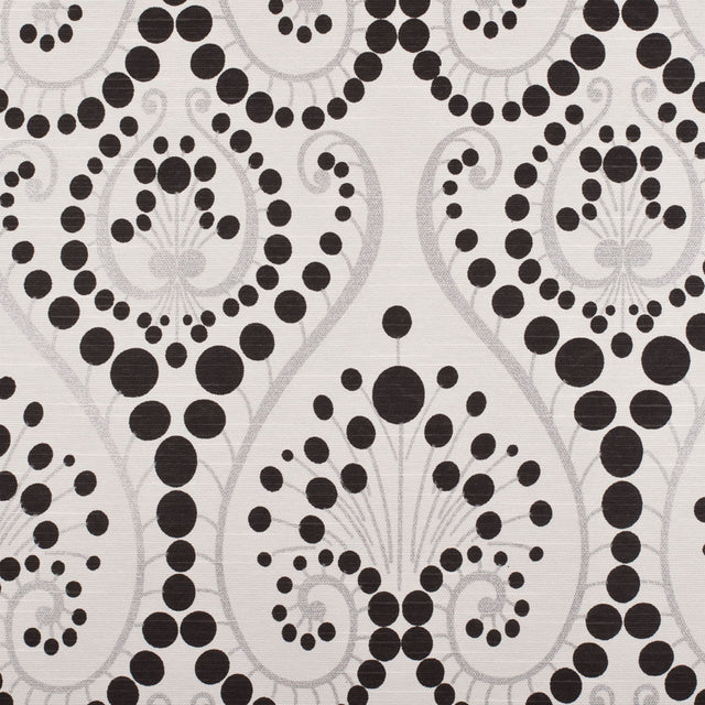 Black Swirls Cotton Blend
