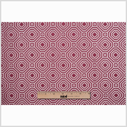 Plum Geometric Poly - Full