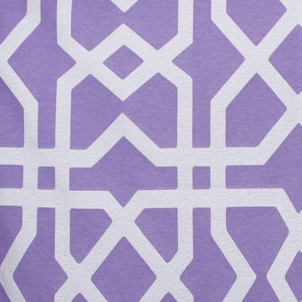 Purple Geometric Poly