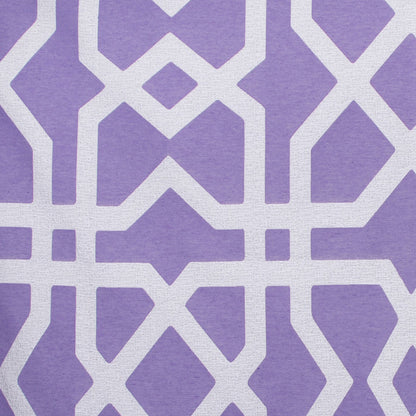 Purple Geometric Poly