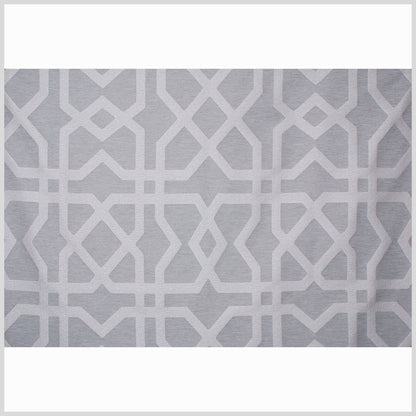 Light Gray Geometric Poly - Full