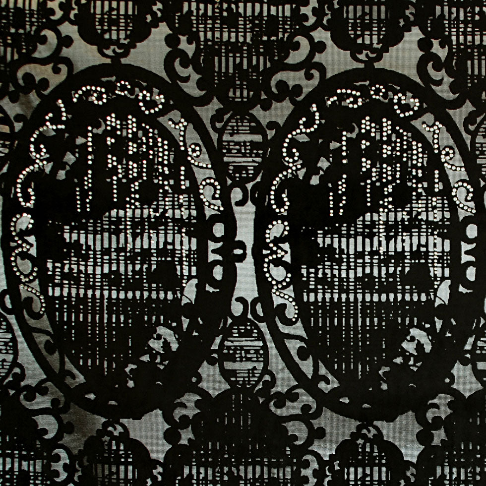 Black Classical Luxe Velvet
