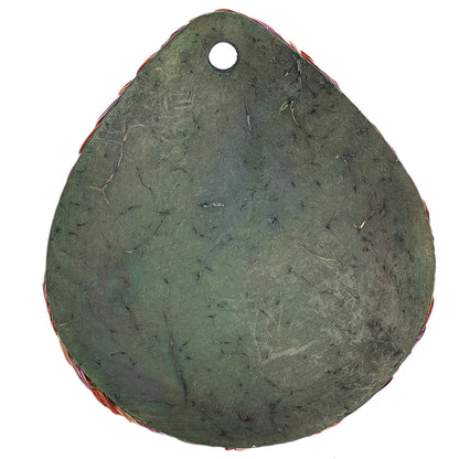 Pea and Pink Coconut Pendant - 120L/76.2mm Detail