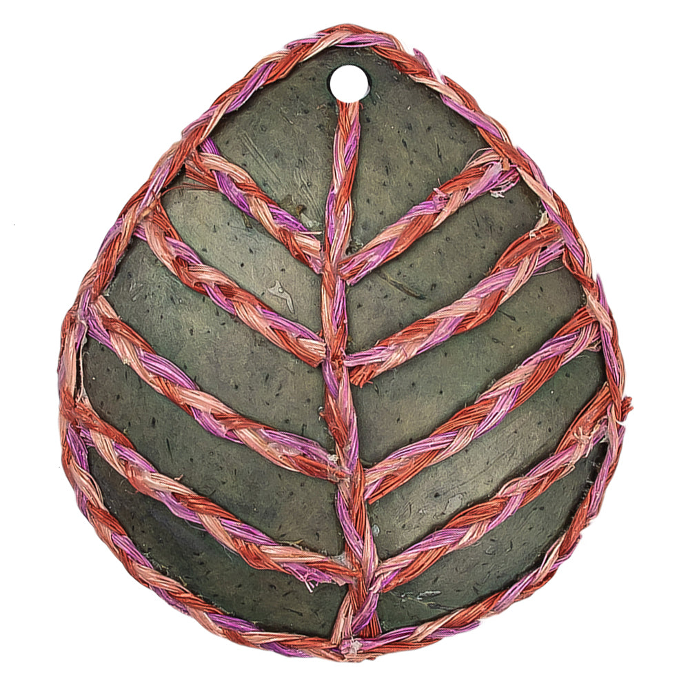 Pea and Pink Coconut Pendant - 120L/76.2mm