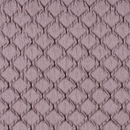 Icy Plum Diamonds Satin Poly - Detail
