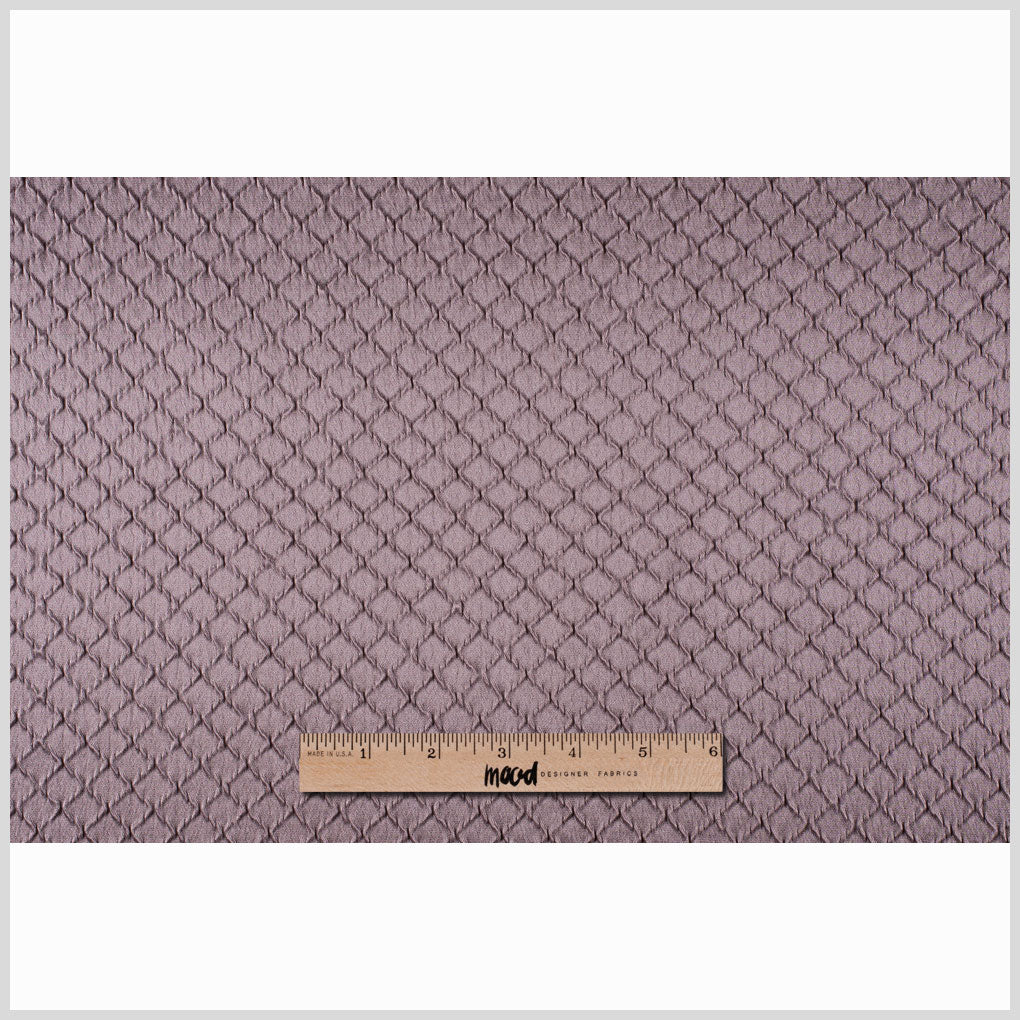 Icy Plum Diamonds Satin Poly - Full