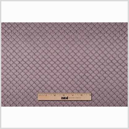 Icy Plum Diamonds Satin Poly - Full