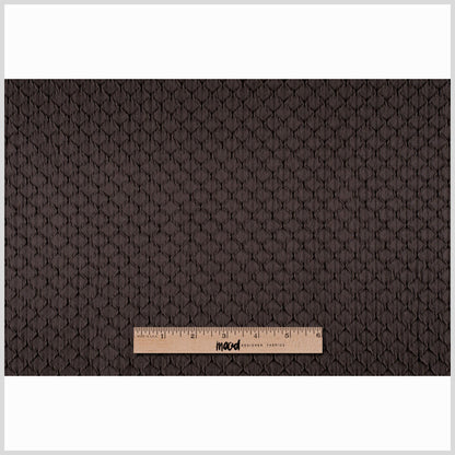 Brown Diamonds Satin Poly - Full