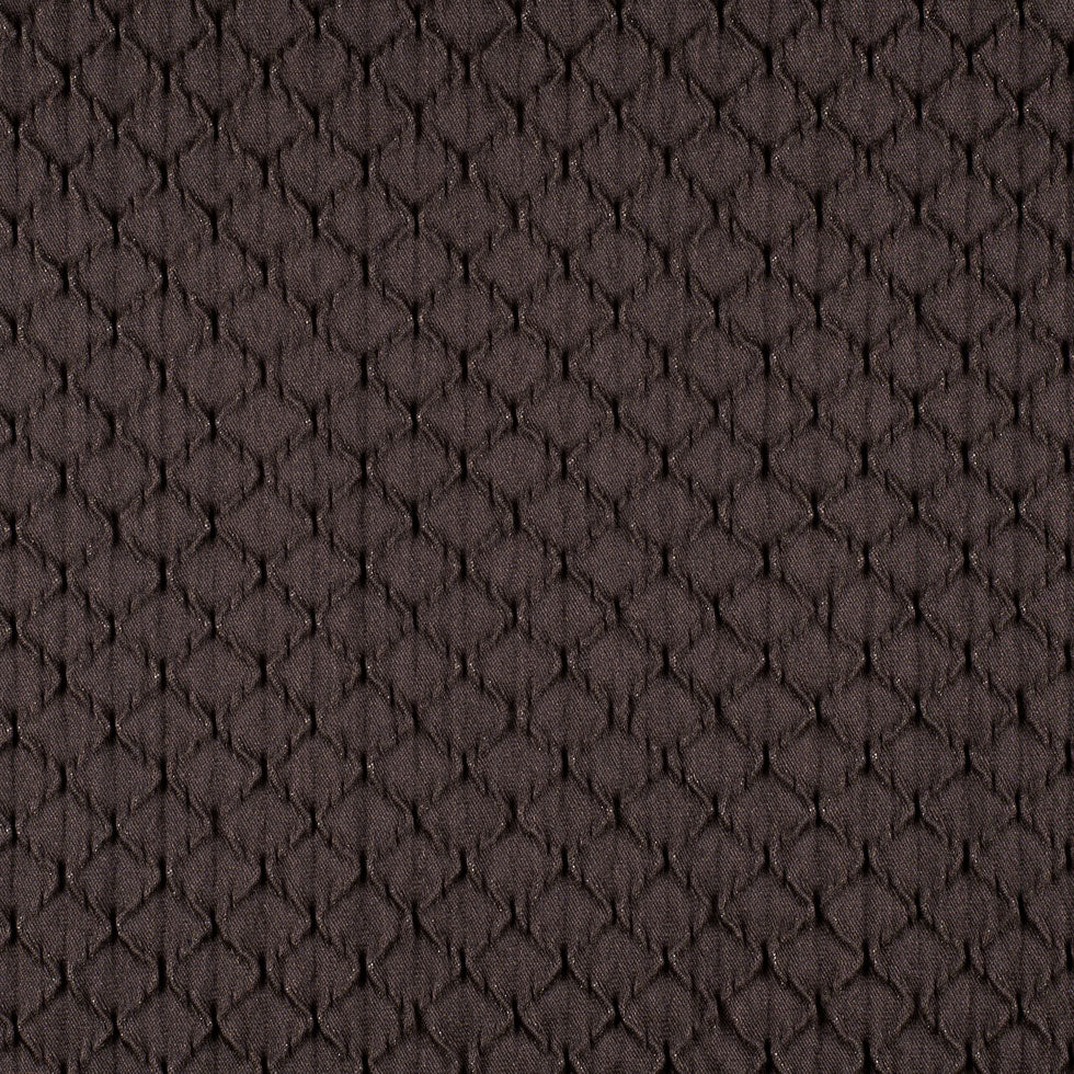 Brown Diamonds Satin Poly