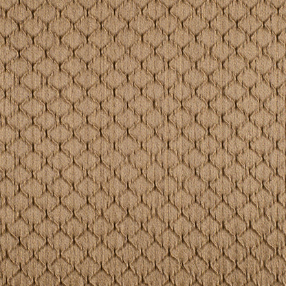 Golden Taupe Diamonds Satin Poly