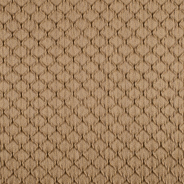 Golden Taupe Diamonds Satin Poly