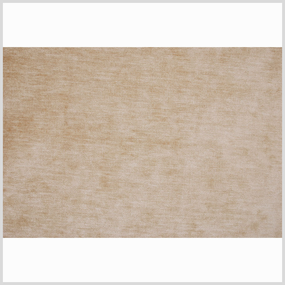 Beige Solid Chenille Full