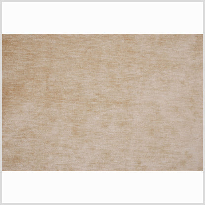 Beige Solid Chenille Full