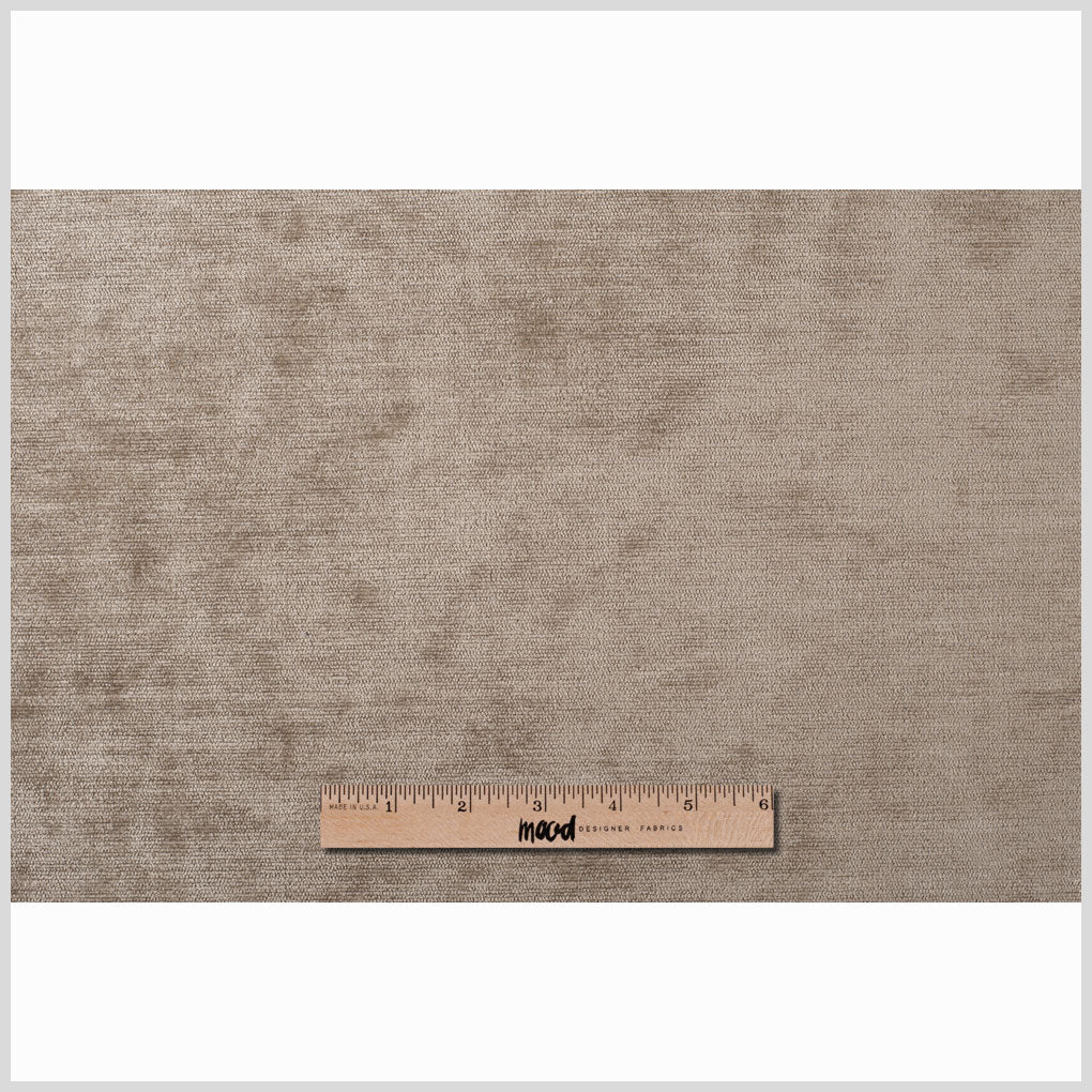 Taupe Solid Chenille - Full