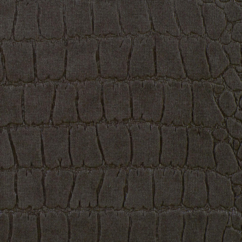 Brown Animal Upholstery Velvet Detail