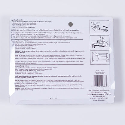 Dritz Light Duty Staple Gun - Detail