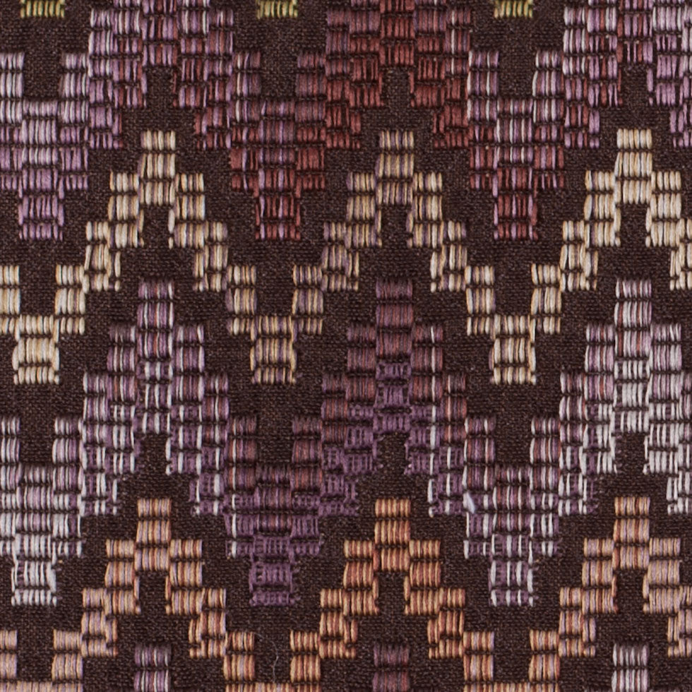 Mulberry Flamestitch Heart Beat - Detail