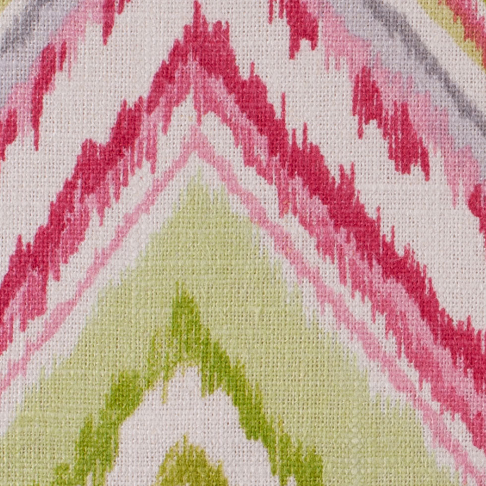 Petal Ikat Linen Blend Detail