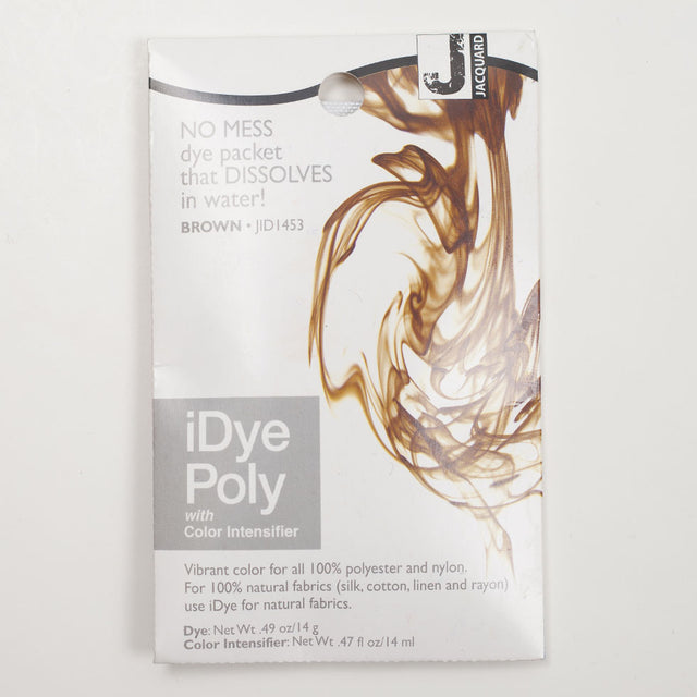 Jacquard iDye Poly Synthetic Fabric Dye - 453 Brown