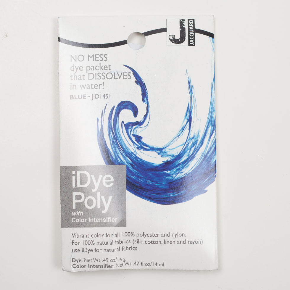 Jacquard iDye Poly Synthetic Fabric Dye - 451 Blue