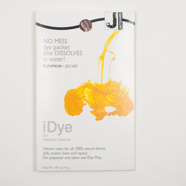 407 Pumpkin Jacquard iDye for Natural Fabrics