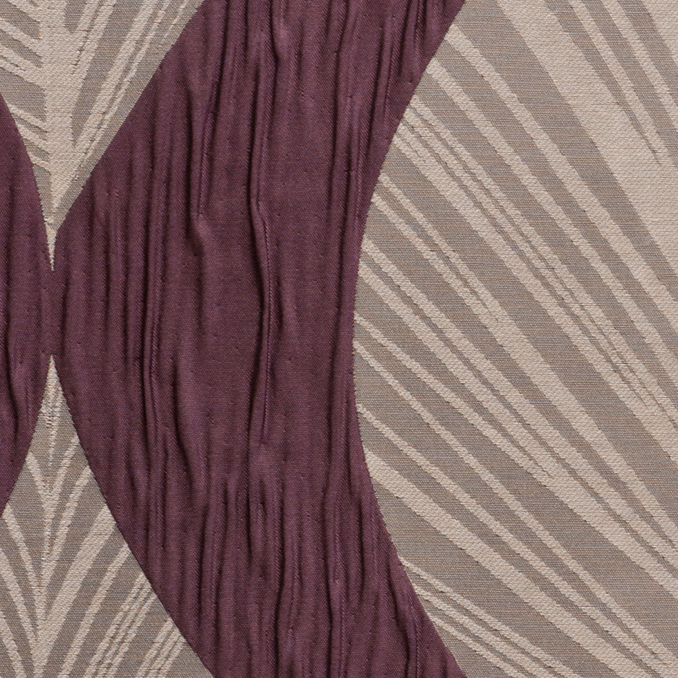 Elderberry  Bold Leaves Polyester - Detail