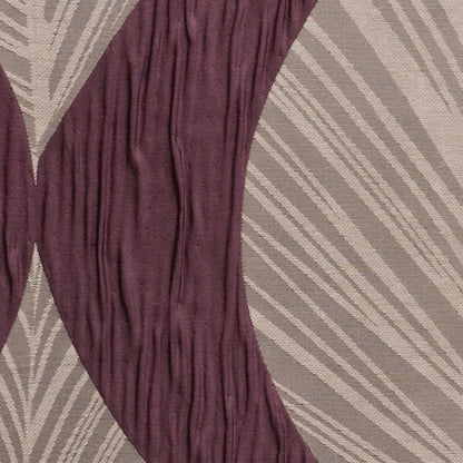 Elderberry  Bold Leaves Polyester - Detail