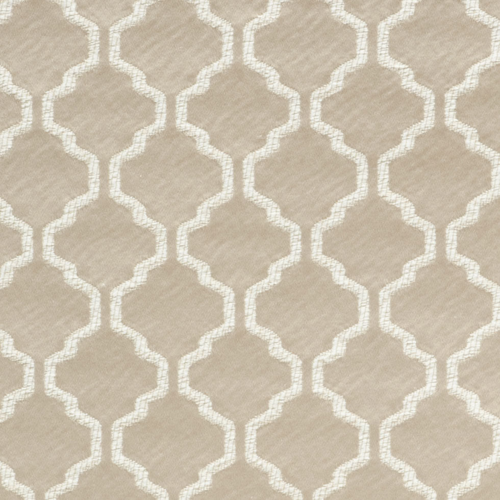 Nought Geometric Trellis Polyester Detail