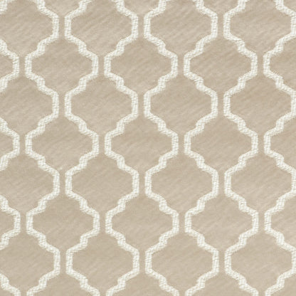 Nought Geometric Trellis Polyester Detail