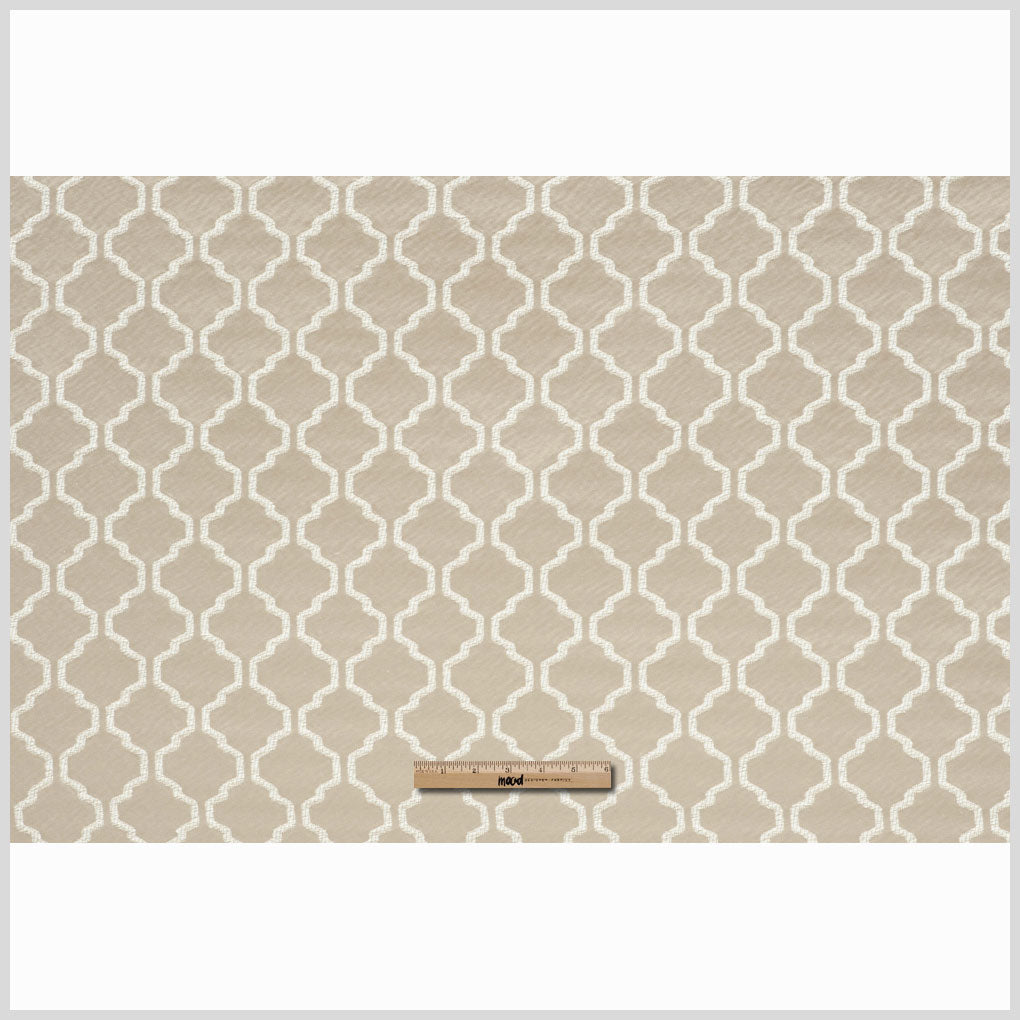 Nought Geometric Trellis Polyester Full