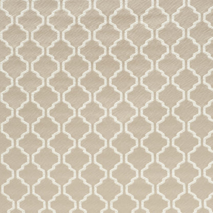Nought Geometric Trellis Polyester
