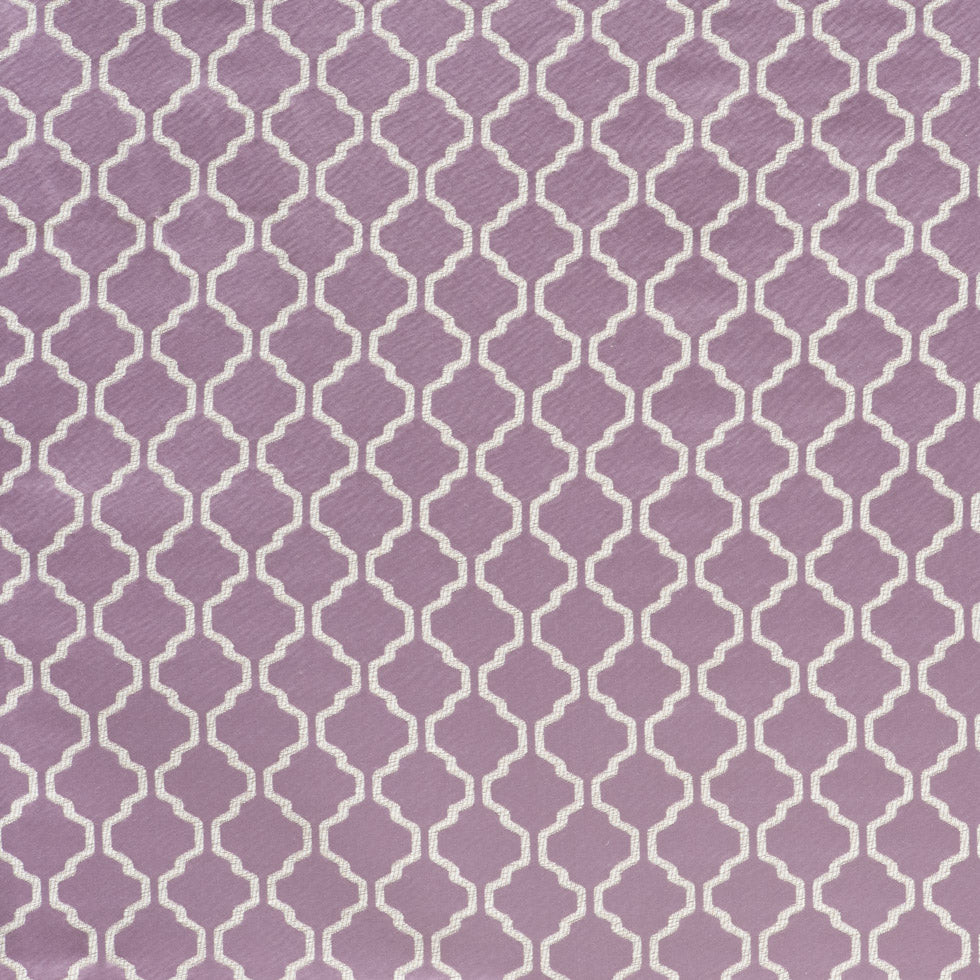 Heather Geometric Trellis Polyester