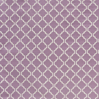 Heather Geometric Trellis Polyester