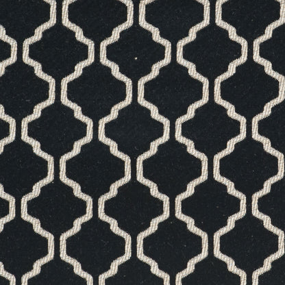 Porcini Geometric Trellis Polyester - Detail