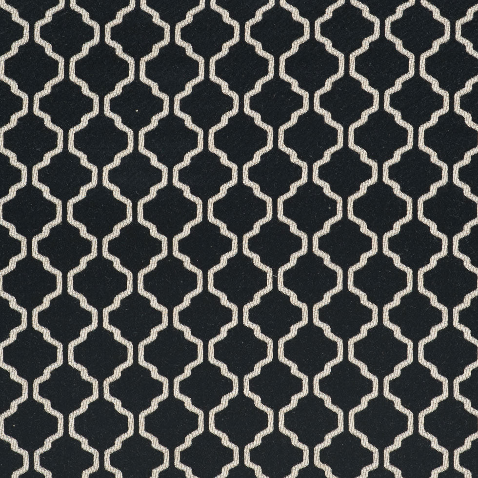 Porcini Geometric Trellis Polyester