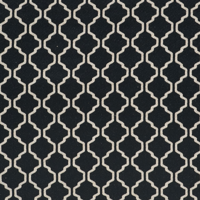 Porcini Geometric Trellis Polyester