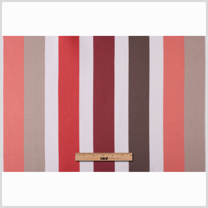 Pomegranate Stripes Vienna Polyester - Full