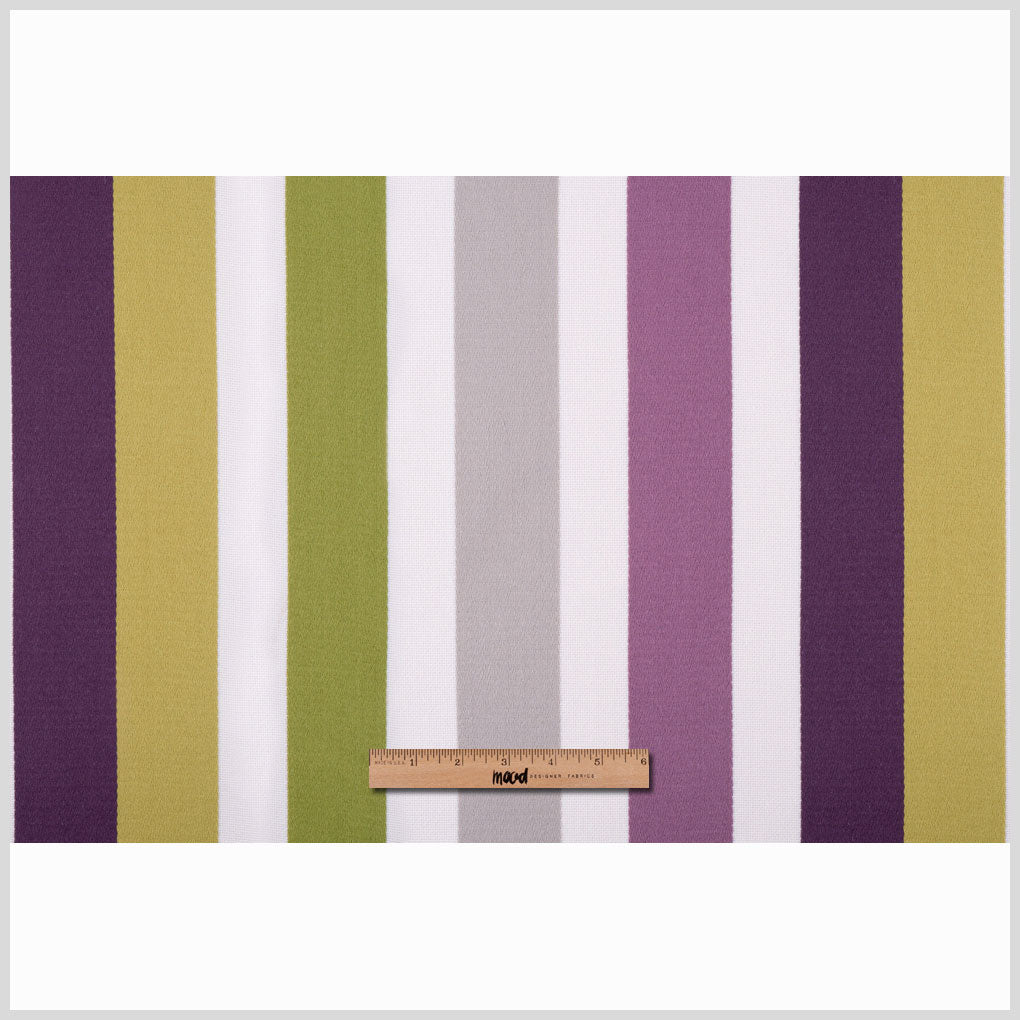 Damson Stripes Vienna Polyester - Full